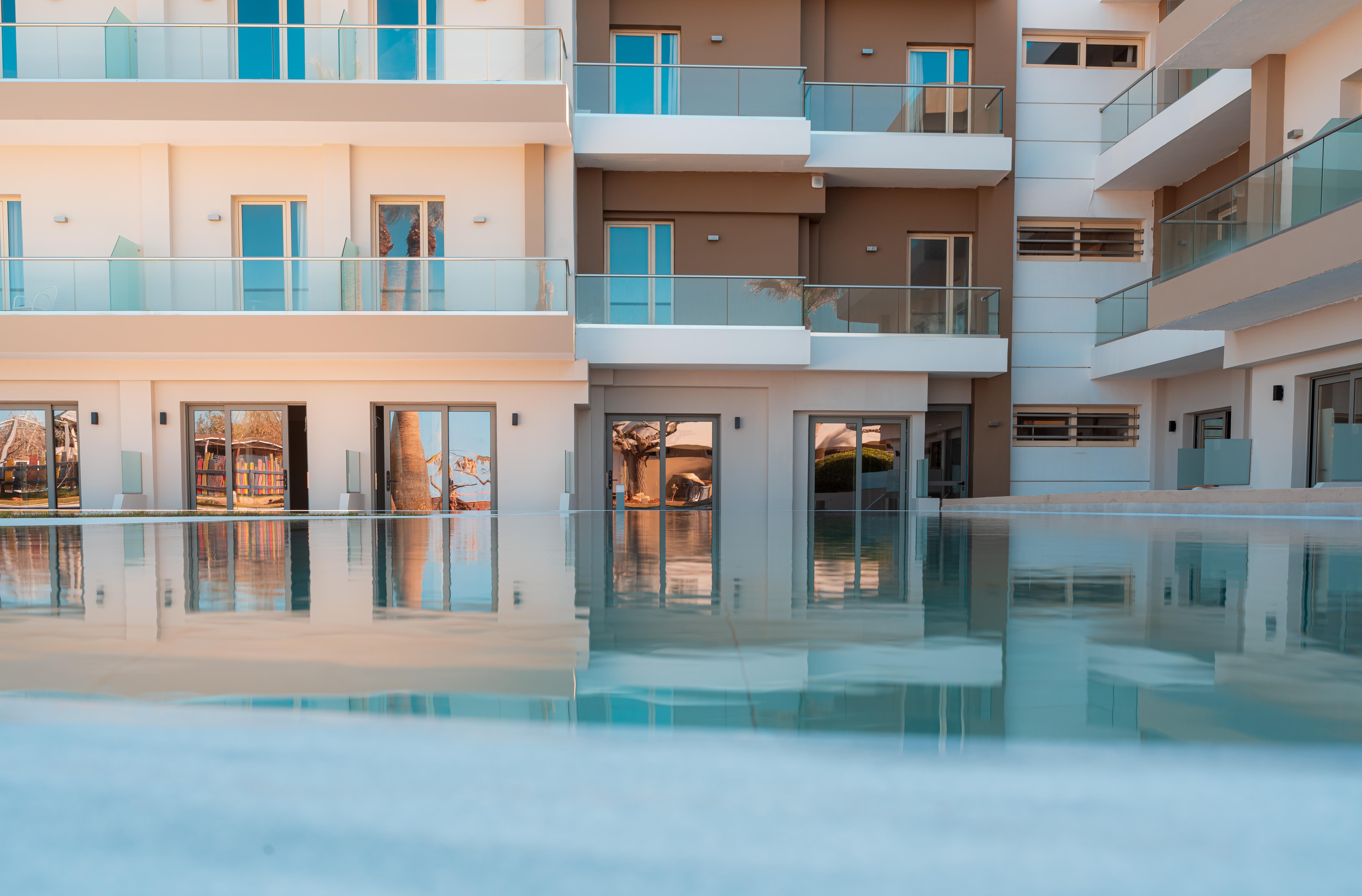 Malia Bay Beach Hotel & Bungalows Ngoại thất bức ảnh