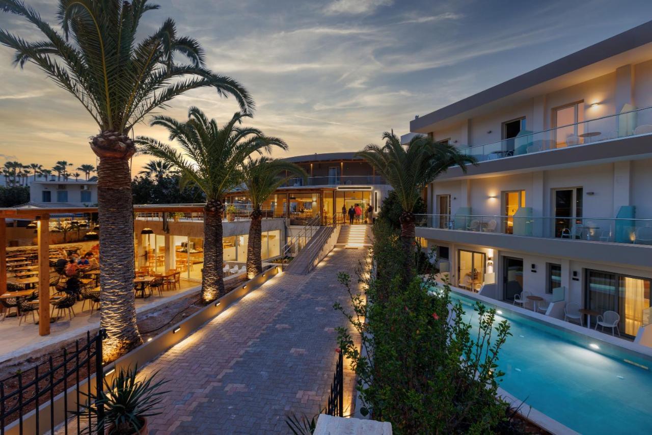 Malia Bay Beach Hotel & Bungalows Ngoại thất bức ảnh