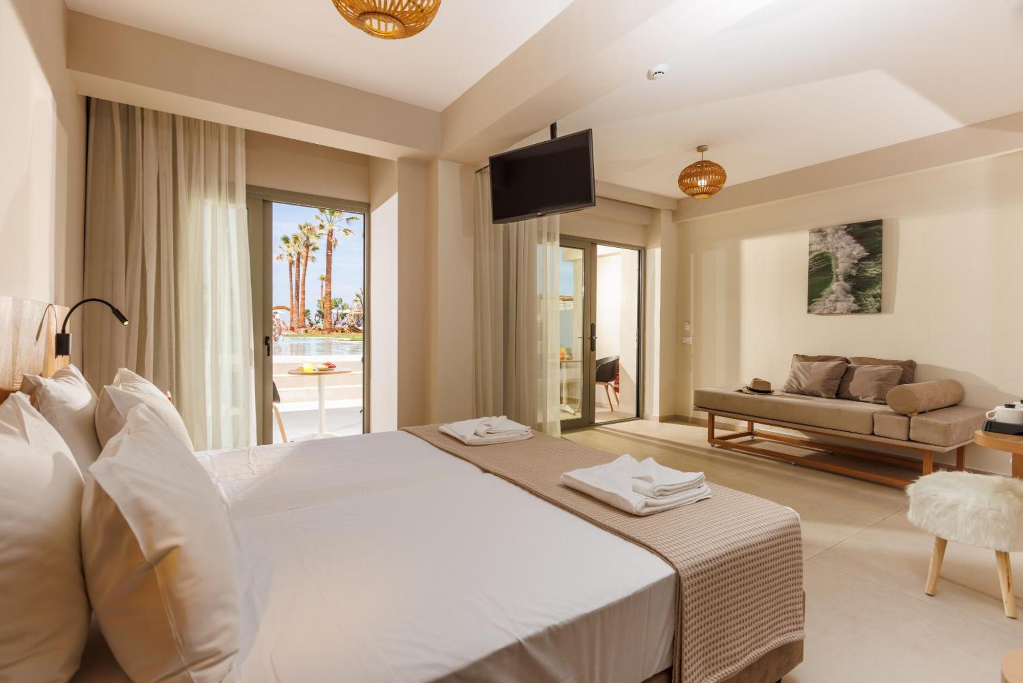 Malia Bay Beach Hotel & Bungalows Ngoại thất bức ảnh