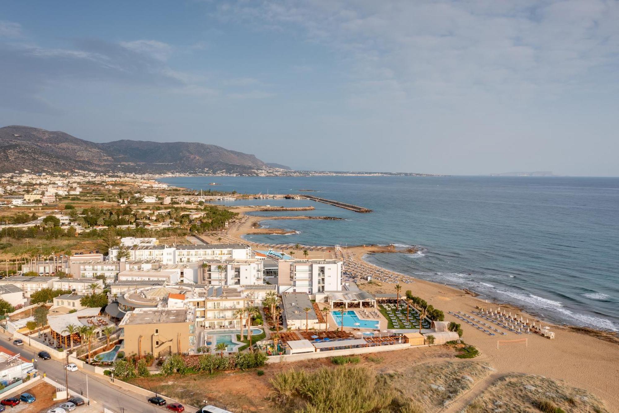 Malia Bay Beach Hotel & Bungalows Ngoại thất bức ảnh