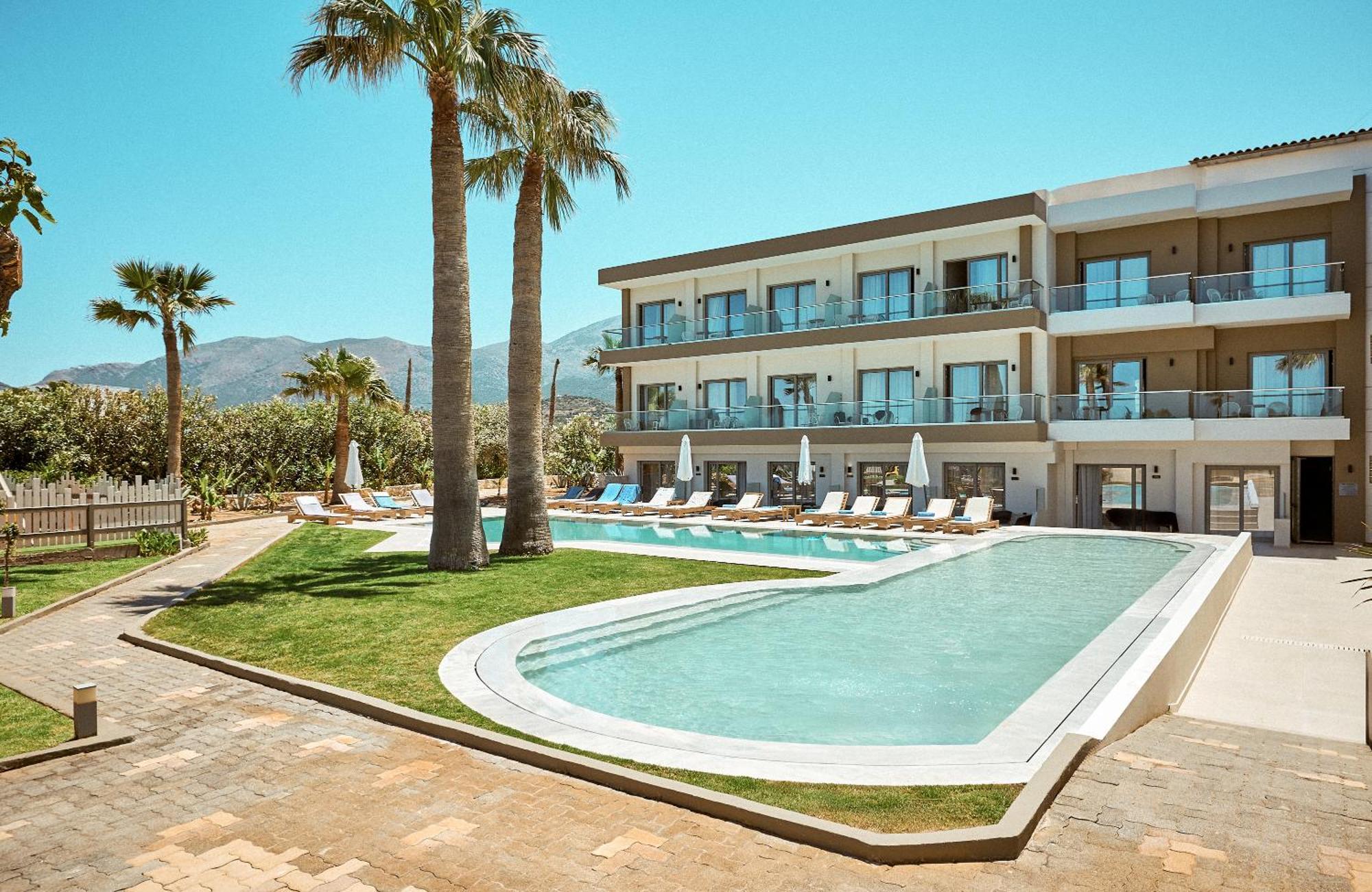 Malia Bay Beach Hotel & Bungalows Ngoại thất bức ảnh