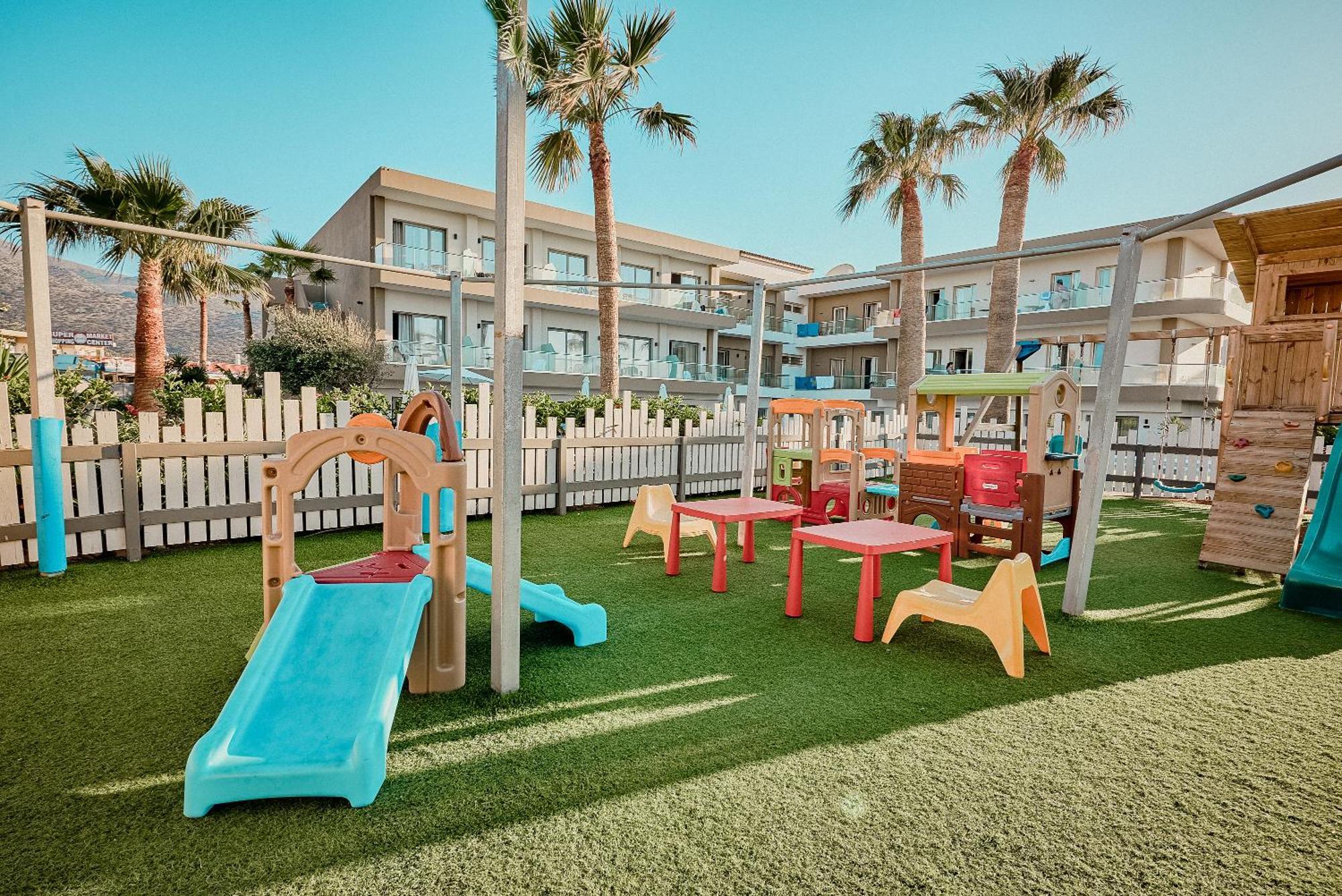 Malia Bay Beach Hotel & Bungalows Ngoại thất bức ảnh